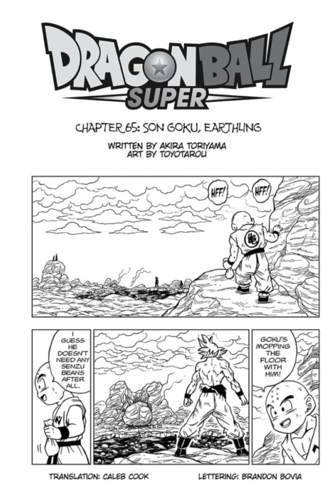News  Dragon Ball Super Manga Chapter 65 English Translation